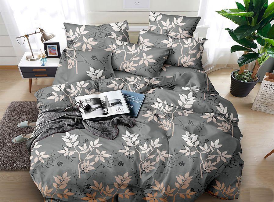 Набір постільної білизни Велюр № в572 Полуторний 150х220, на кнопках