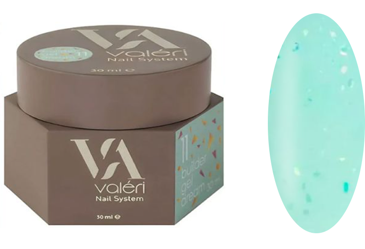 Гель для нарощування 11 Builder Gel Dream VALERI, 30 мл, фото 1