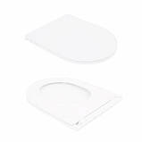 Унітаз підвісний Qtap Robin безобідковий з сідінням Soft-close QT1333046ENRW, фото 9