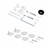 Унітаз підвісний Qtap Robin безобідковий з сідінням Soft-close QT1333046ENRW, фото 10