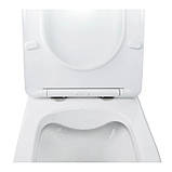 Готове рішення Qtap для ванної кімнати: підвісний унітаз Swan Rimless 520х360х320 + комплект інсталяції Nest 4 в 1 (лінійна, фото 7