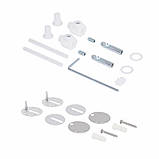 Унітаз підвісний Qtap Jay безободковий Ultra Quiet з сидінням Soft-close QT07335177W, фото 9