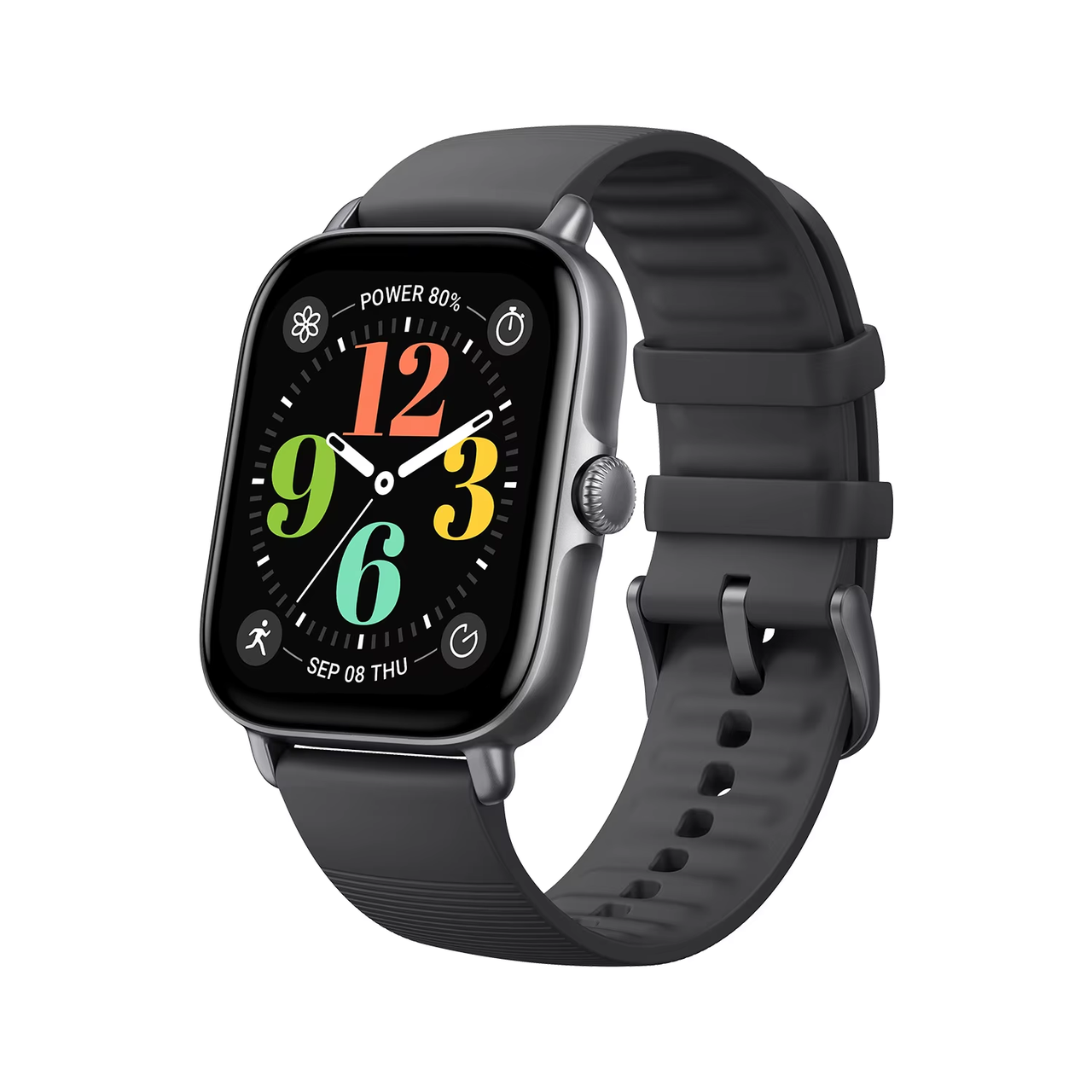 Смарт годинник Amazfit GTS 4 Mini New black, IP68, екран 1,75'' AMOLED, фото 1