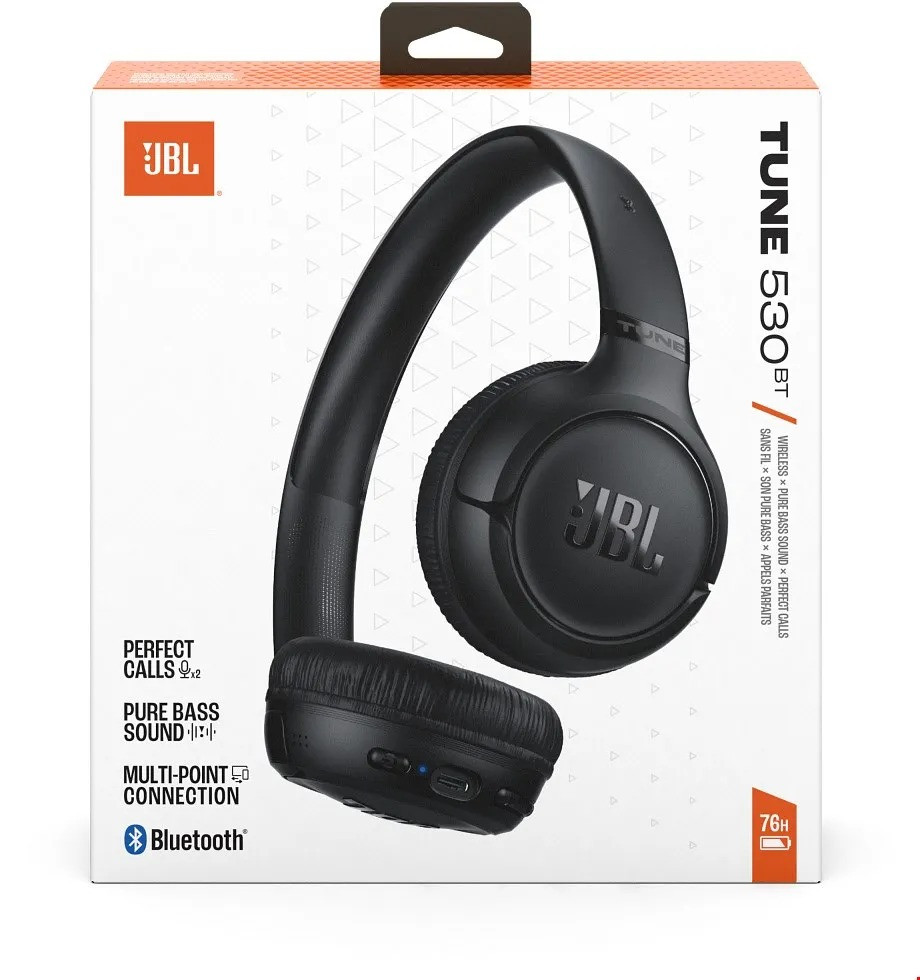 Bluetooth-гарнітура JBL Tune 530BT Black (JBLT530BTBLKEU), фото 1