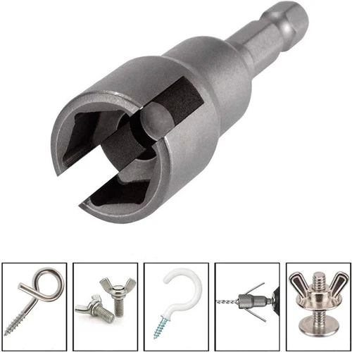 Ключ для барашкових гайок і гачків 80 мм, насадка для шурупокрута, CR-V, фото 1