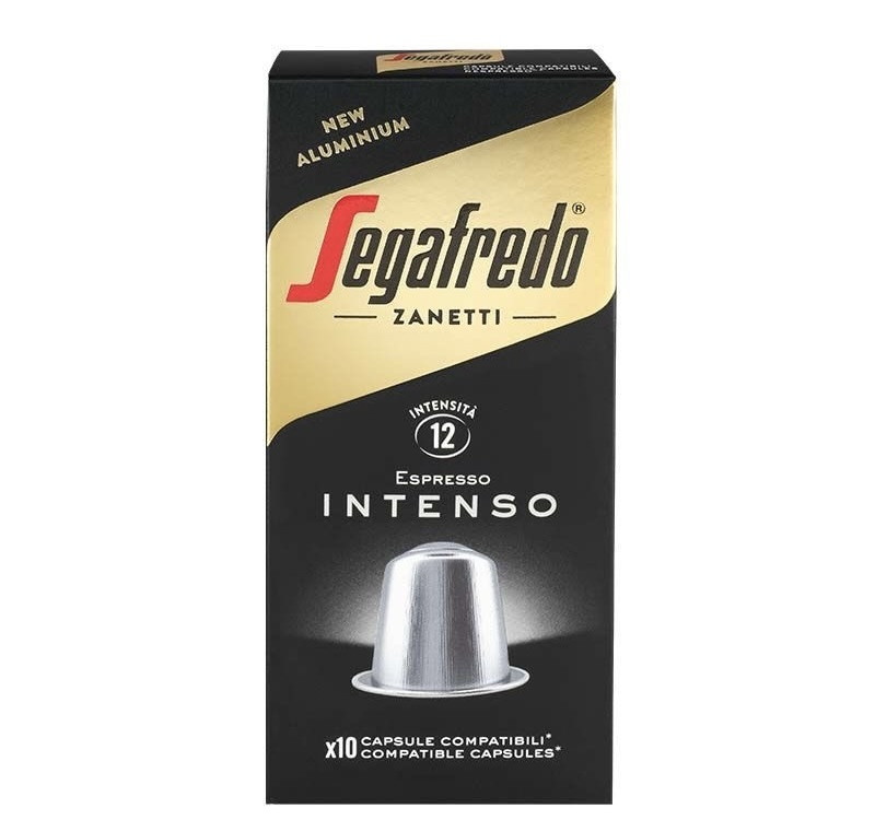 Кава в капсулах Segafredo INTENSO, 10 капсул Nespresso
