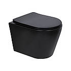 Унітаз підвісний Qtap Scorpio Ultra Quiet (QT14332380AMB)