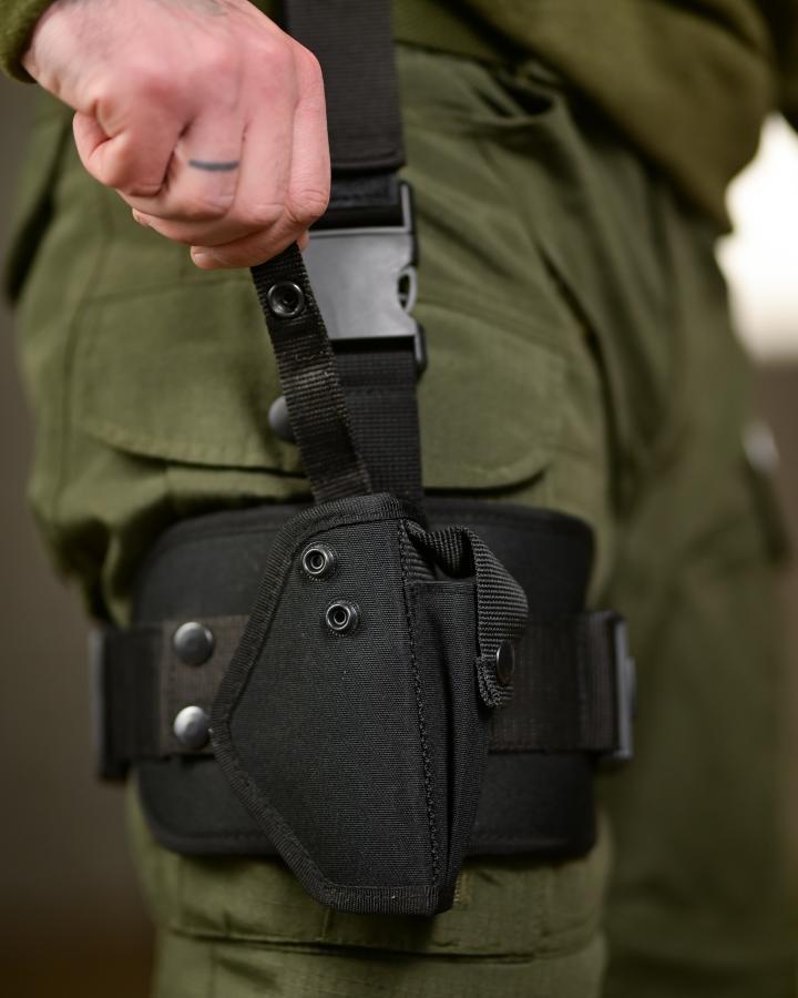 Кобура польова Чорна, фото 1