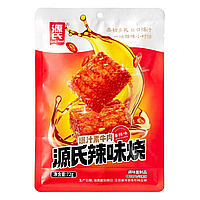 Гострі соєві снеки LaTiao Genji Food Chunk Burn Hot Spicy 72 г