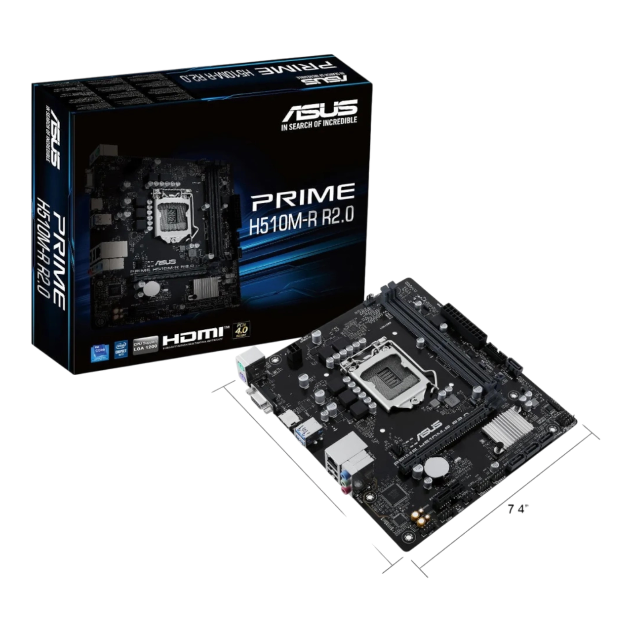 Материнська плата Asus H510M-R R2.0-SI Prime LGA 1200 (PRIME H510M-R R2.0-SI)