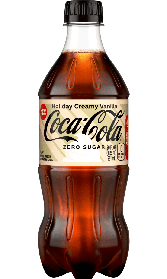 Напій Coca-Cola Zero Sugar Holiday Creamy Vanilla 591мл