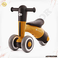 AD Беговел для малюків New Line KiderKraft триколісний жовтий каталка для дітей від 1 року та штовхач Ultra/R