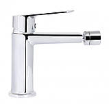 Змішувач для біде Qtap Evia QTEVI255CRM47581 Chrome, фото 5
