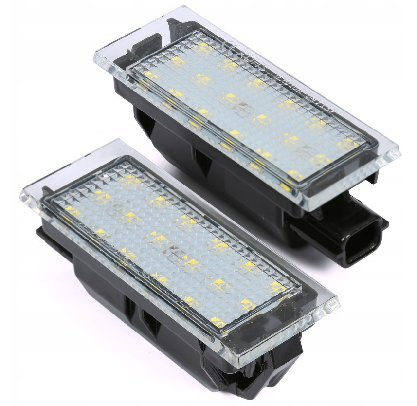 Підсвічування номера автомобіля в штатному місці для Renault / Dacia, світлодіодний LED ліхтар номерного знака, фото 1