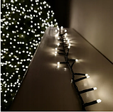 Гірлянда світлодіодна біла Мережа 34 м 500 Led Електрична світлова гірлянда, Новорічна гірлянда біла, фото 2