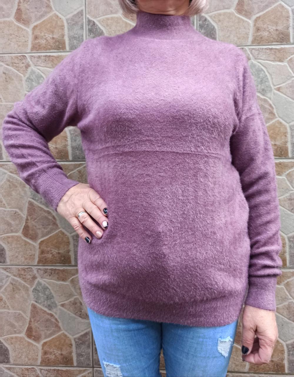 Светр жіночий Альпака водолазка 
(Гольф) 48-50-52, фото 1