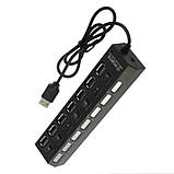 USB HUB Hi-speed адаптер на 7 портів, фото 2