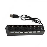 USB HUB Hi-speed адаптер на 7 портів, фото 4