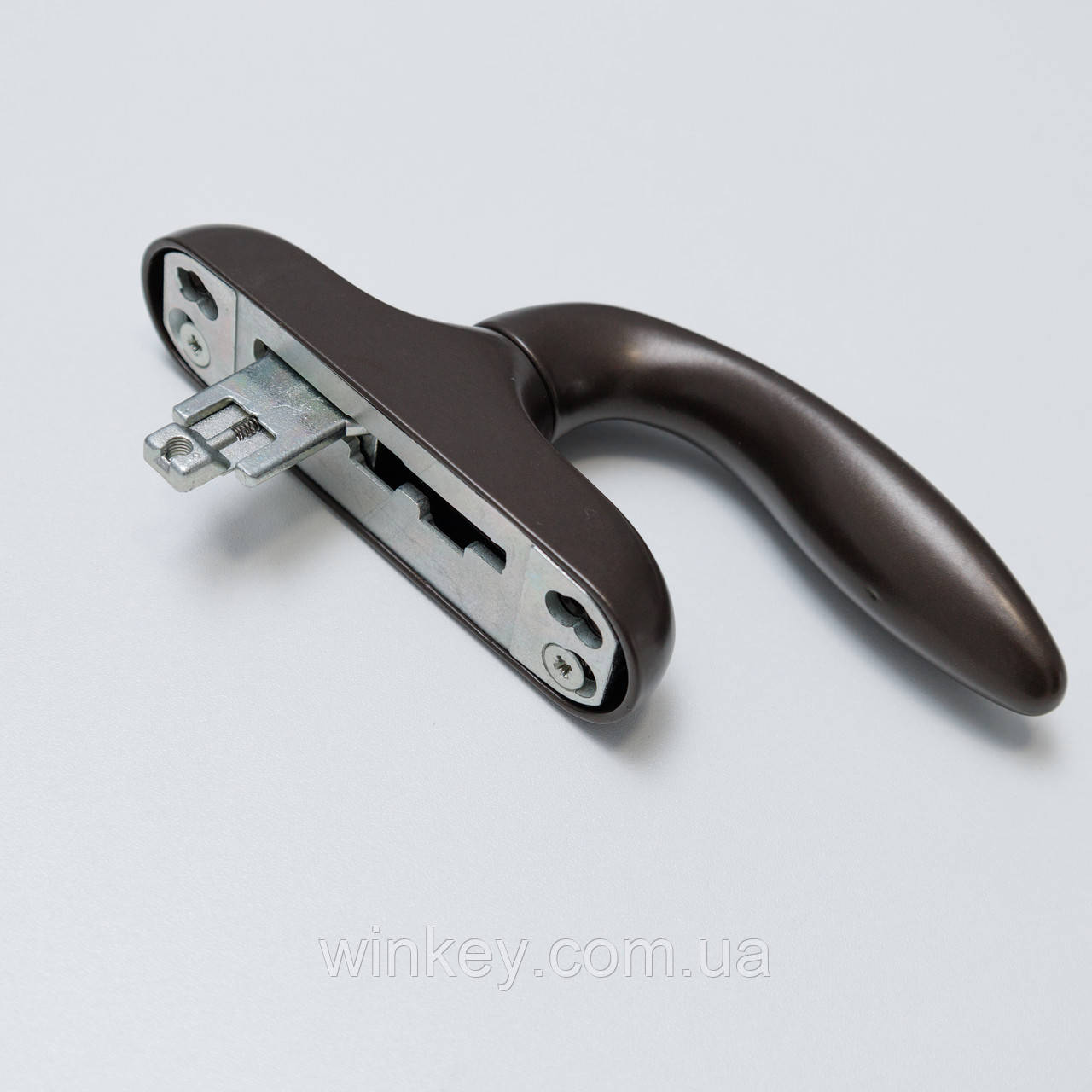 Ручка віконна Stublina 1001.00.310 коричнева для поворотно-відкидних алюмінієвих вікон, фото 1