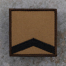 Погон НАТО старший солдат койот 5.0 х 5.0