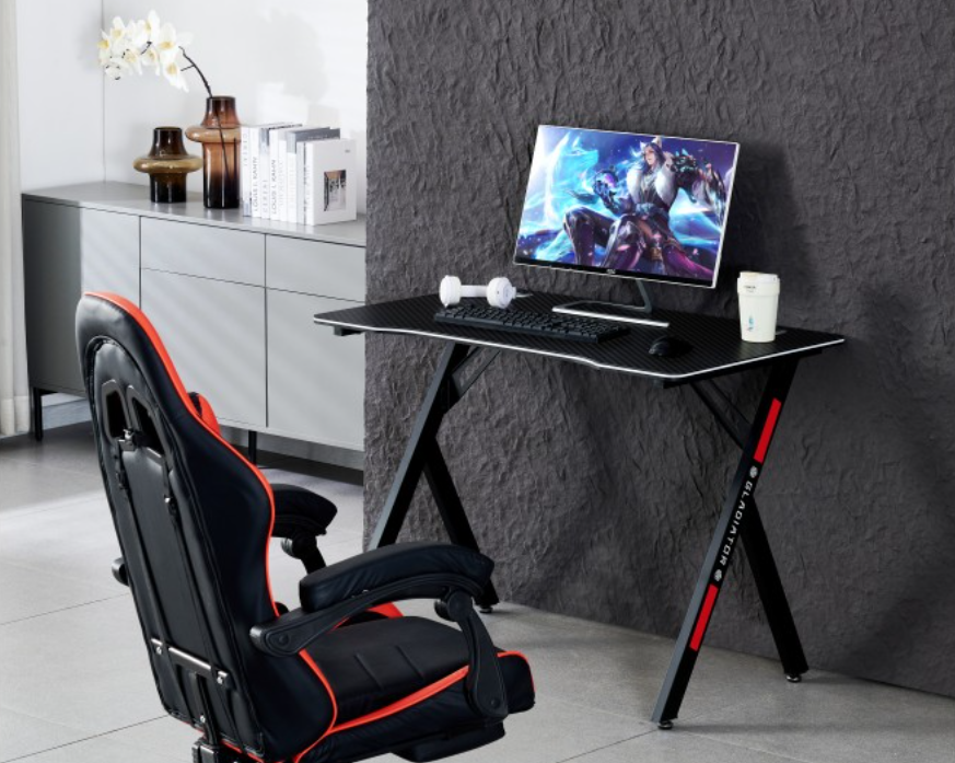 Геймерський комп'ютерний стіл Стелс для ноутбука з металевим каркасом Мікс Мебель, фото 1