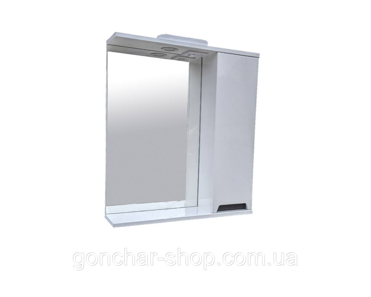 Дзеркало з шафою Амалія 55 R праве з підсвіткою ( А0033297 ), фото 1