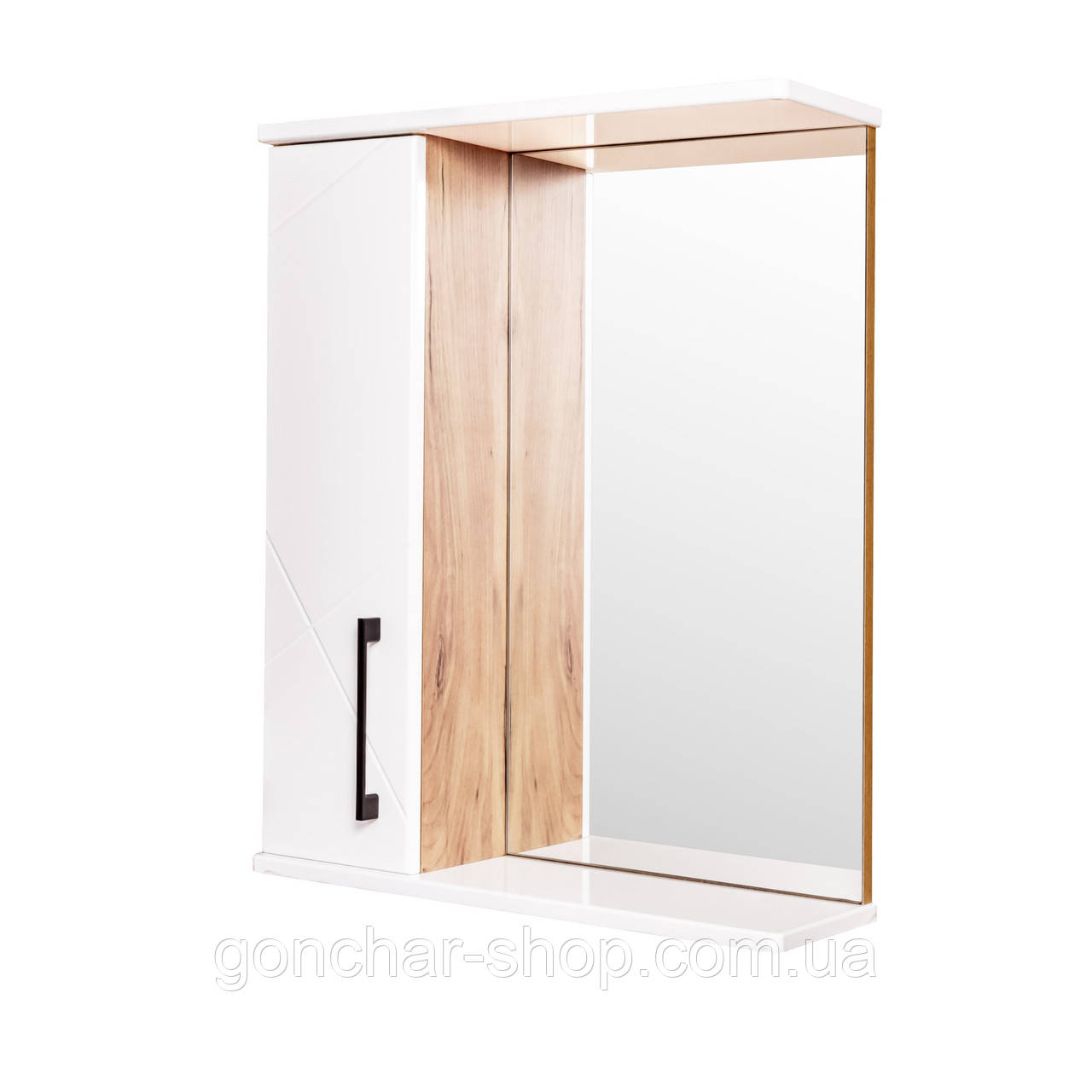 Дзеркало з шафкою Велла 50 L ліве Еко ( А0054174 ), фото 1