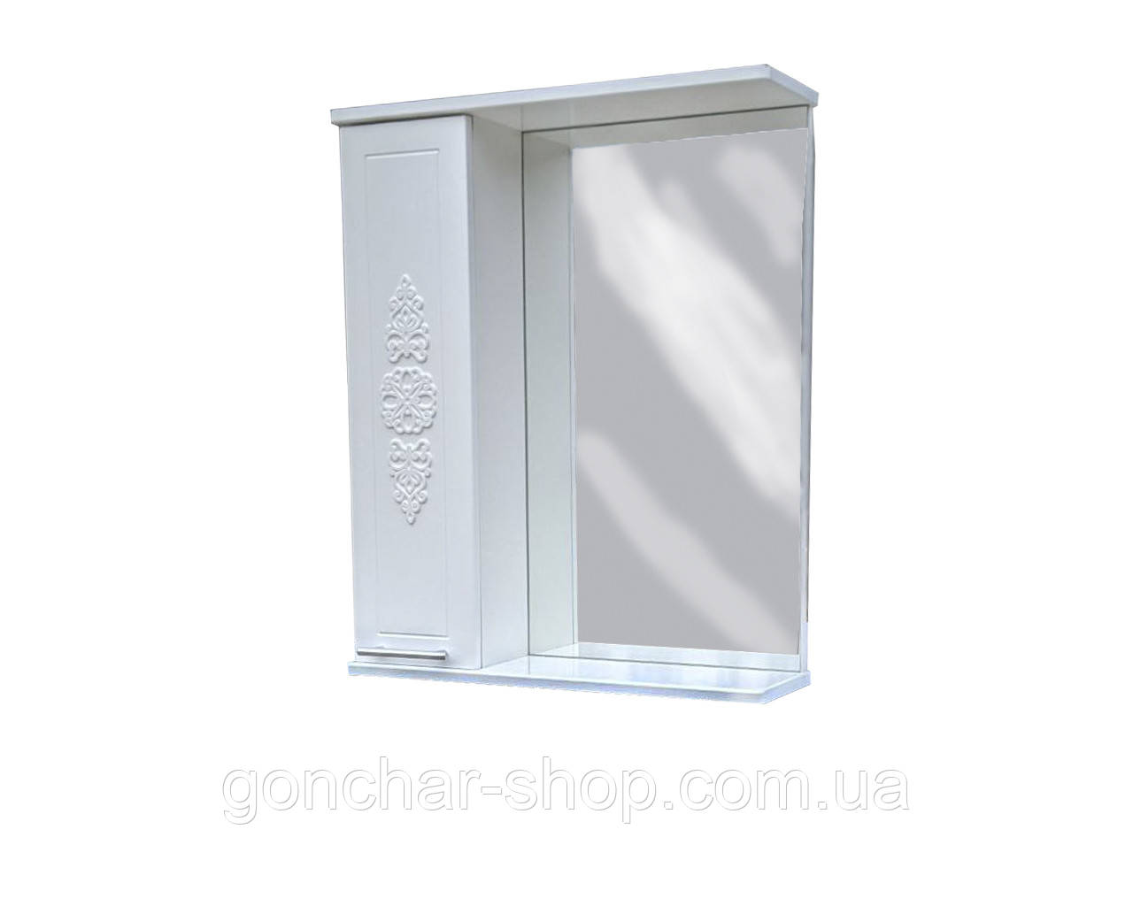 Дзеркало з шафою Анжеліка 55 L ліве ( А0054189 ), фото 1