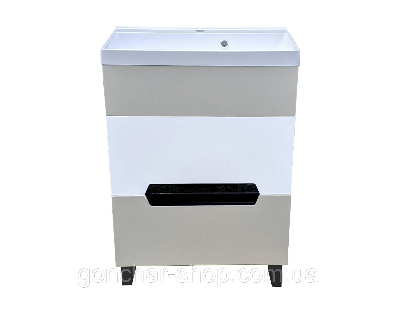 Тумба Poli під умивальник Idea 60 Ш2 Браш вершки вершковий ( А0054110 ), фото 1