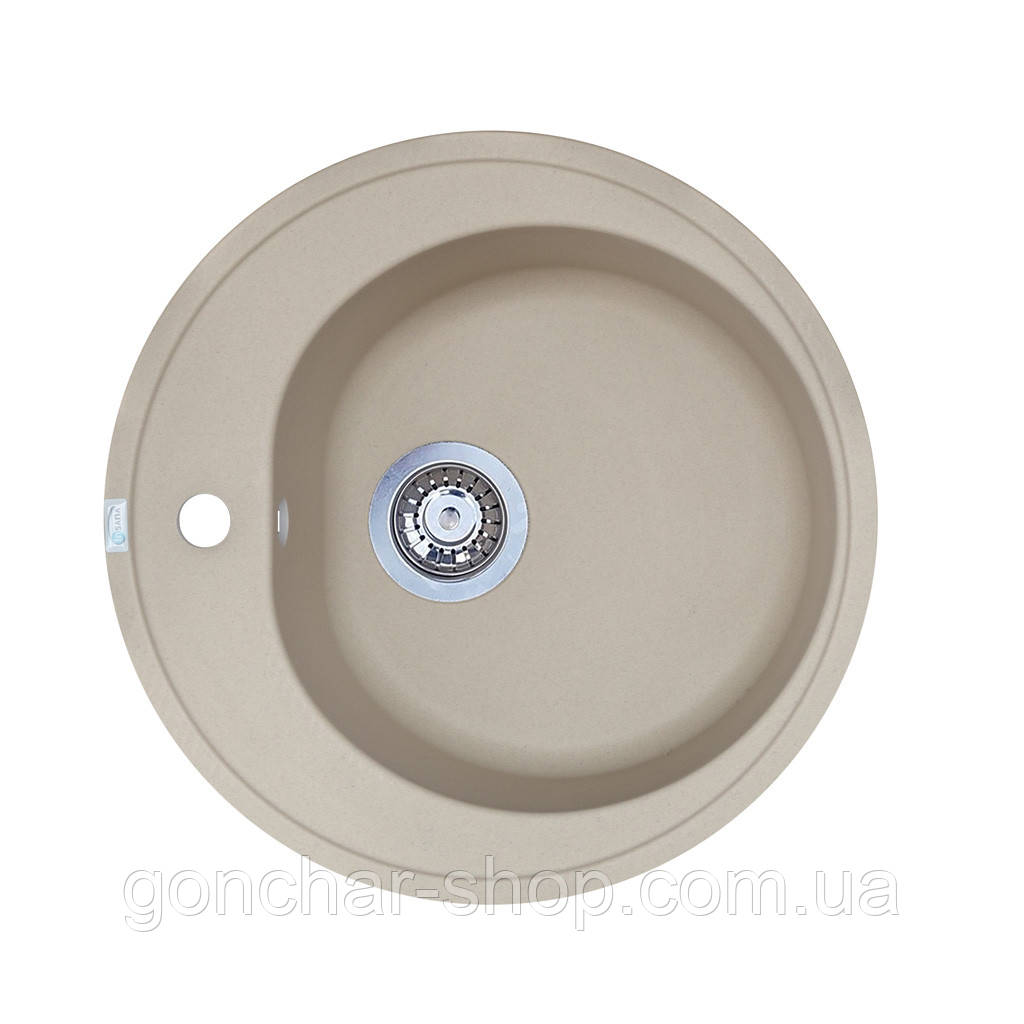 Мийка гранітна 51D слонова кістка NEW ( А0025250 ), фото 1