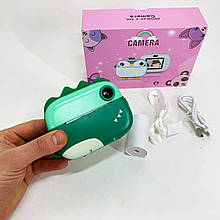 Інтерактивний дитячий принтер, Фотоапарат для діток, Іграшковий дитячий фотоапарат WS-89