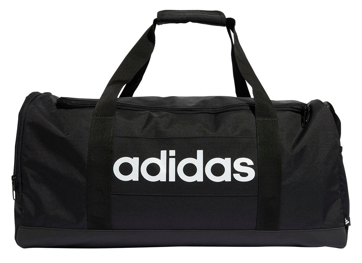 Сумка Adidas LINEAR DUFFEL 40L чорний Уні 22х56х28 см, фото 1