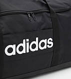 Сумка Adidas LINEAR DUFFEL L 65,5L чорний Уні 26 х 33 х 65 см, фото 7