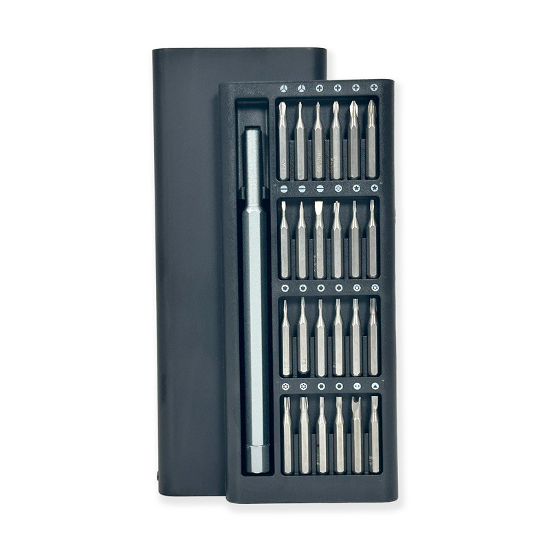 Набір викруток 24 в 1 магнітні біти для точних робіт у кейсі, фото 1