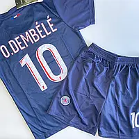 Детская футбольная форма ПСЖ сезон 2025, футбольная форма детская Дембеле