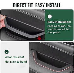 Права чорна внутрішня ручка дверей BMW Х3 F25 X4 F26 Пасажирська ручка дверей права чорна БМВ Х3 Ф25 Х4 Ф26 51417250307