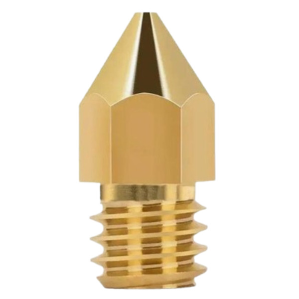 Сопло MK8 для 3D-принтерів Creality Ender-3 V2/ -3 V3/ -3 V3 SE/ 5/ 5 Pro/ 5 Plus/ 7, Латунь, M6X1,, фото 1