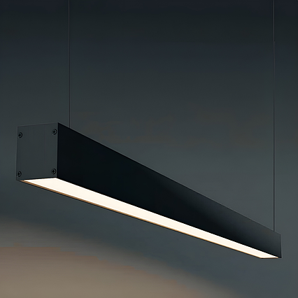 LED світильники для офісу Turman 44Вт, 1500 мм. Підвісні, офісні лінійні світильники для офісу, магазину, фото 1