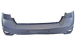 Бампер Dodge Journey JC 1 (2010-2015) задній рестайлінг верхня частина під парктронік (4 отвори) Junsite