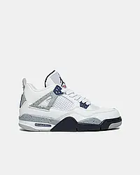 Air Jordan 4 Retro “White Grey Blue” 36