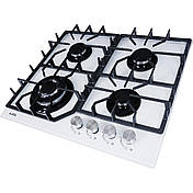 Варильна панель HG L7G CEST (WH) біла газ на склі, фото 2