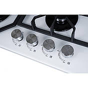 Варильна панель HG L7G CEST (WH) біла газ на склі, фото 3