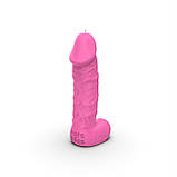 Свічка член Pure Bliss 15 см Pink, фото 3