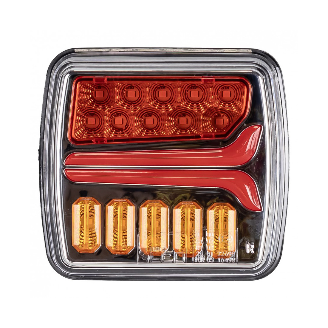 Ліхтар задній універсальний світлодіодний KAMAR L1869 38 LED правий, фото 1