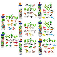 Набір тварин PL-725-20 мікс у колбах 8 видів