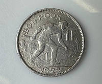 Люксембург 1 франк 1928 год. Монеты мира
