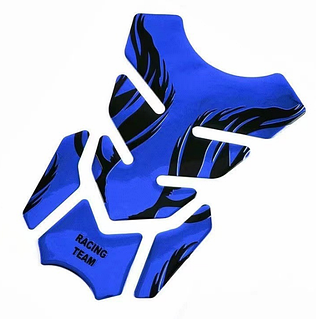 Tank Pad "Синє Полум'я" – Надійний Захист та Елегантний Дизайн(Колір: синій)