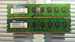 8GB (2*4GB) DDR3 1333MHz TeamGroup PC3 10600U RAM Оперативна пам'ять TED34096M1333C9