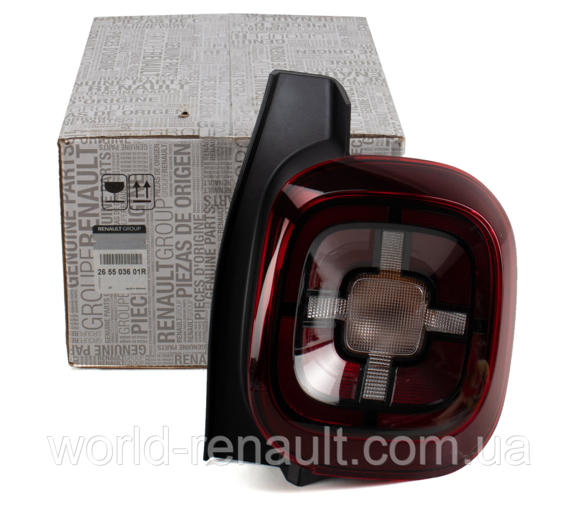 Renault (Original) 265503601R — Ліхтар задній правий на Рено Дастер 2 з 2018р.