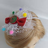 Обруч на голову Цукерка Цукерочка корона ободок обруч до карнавального костюма, фото 3